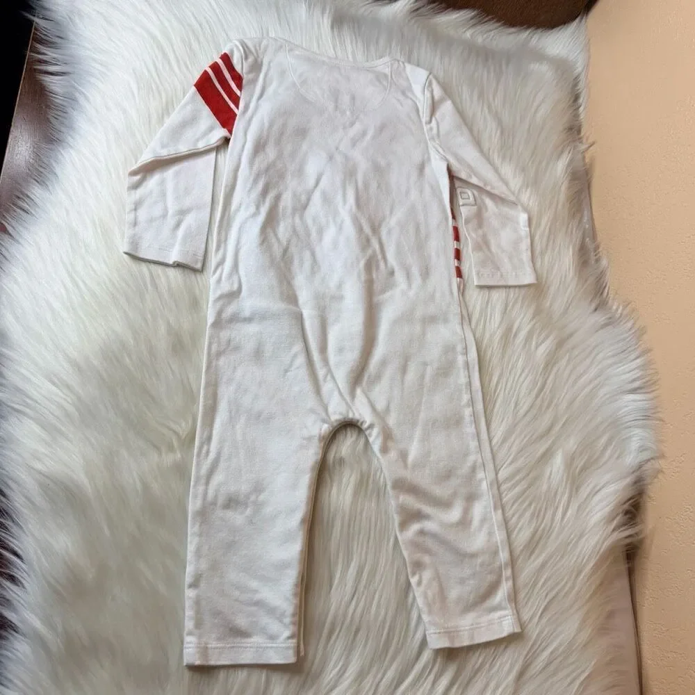 BURBERRY Children Double Decker Bus Coverall Jumpsuit Size 12 Months